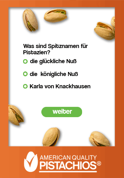 Get a taste! Pistachio Trivia - Nickname
