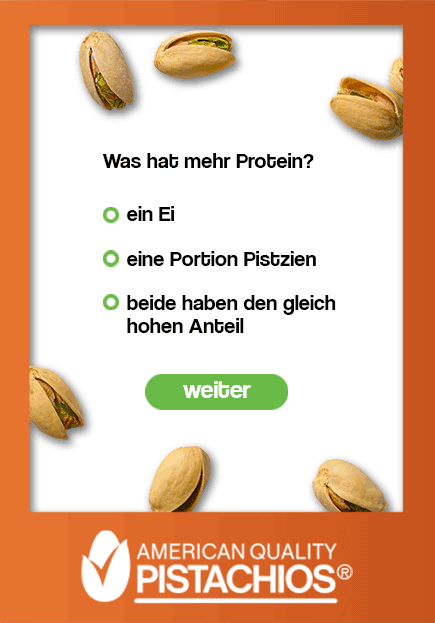 Get a taste! Pistachio Trivia - Protein